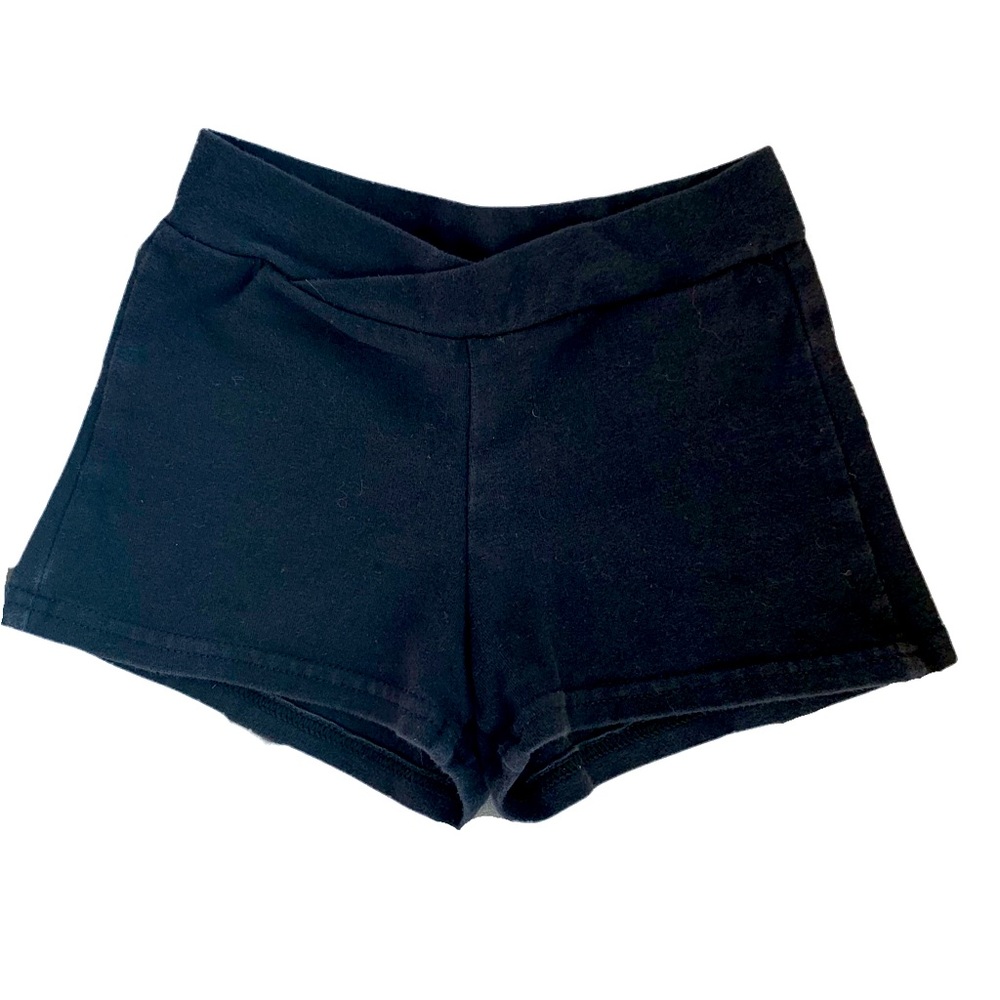 Child Hipster Dance Shorts. Black. 1C